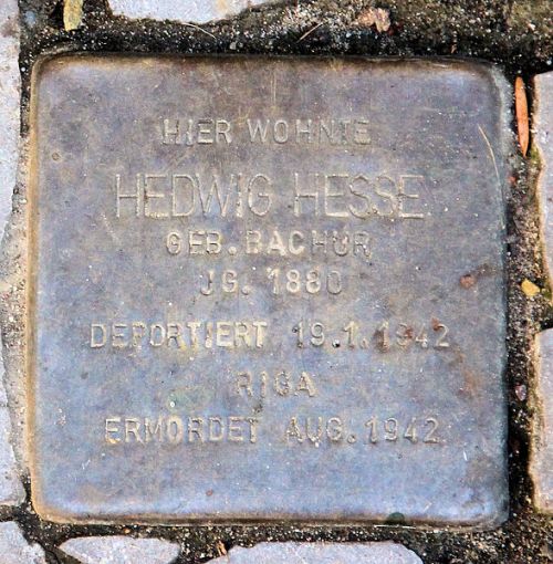 Stolpersteine Helmstedter Straße 5