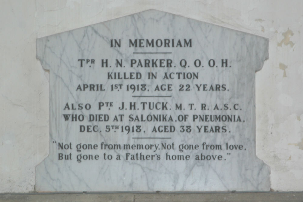 War Memorial St. Leonard and St. James Church #1