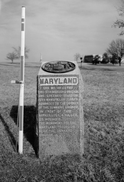 Monument 3rd Maryland Infantry (U.S.A.) #1