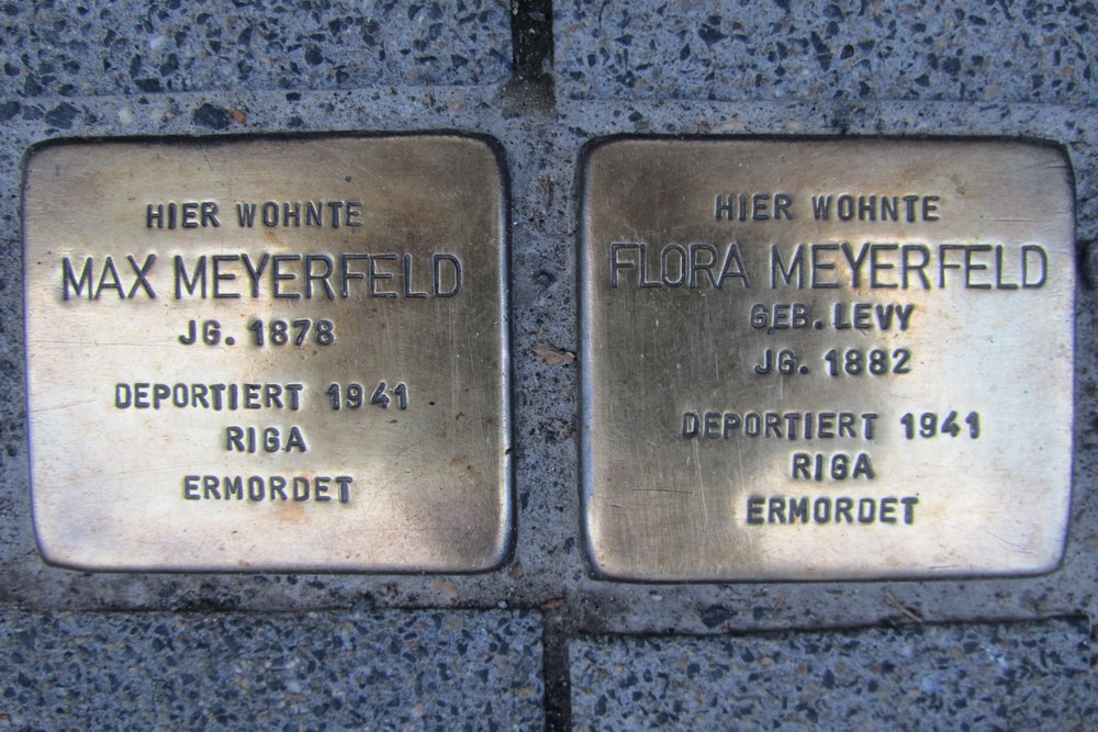 Stolpersteine Gilbachstrae 18 #1