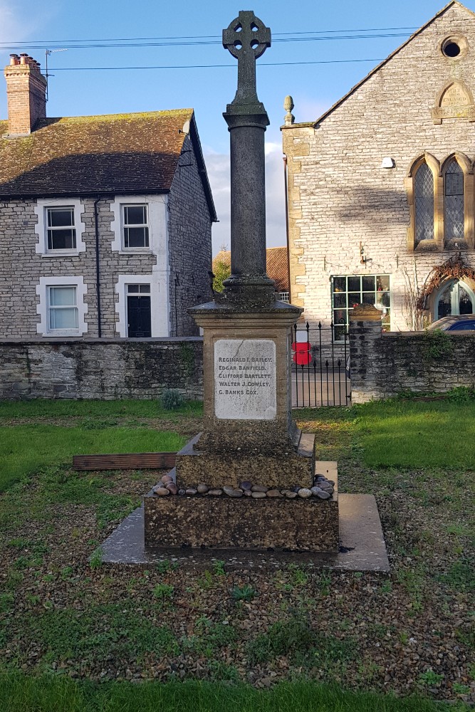 Oorlogsmonument Ilchester #2