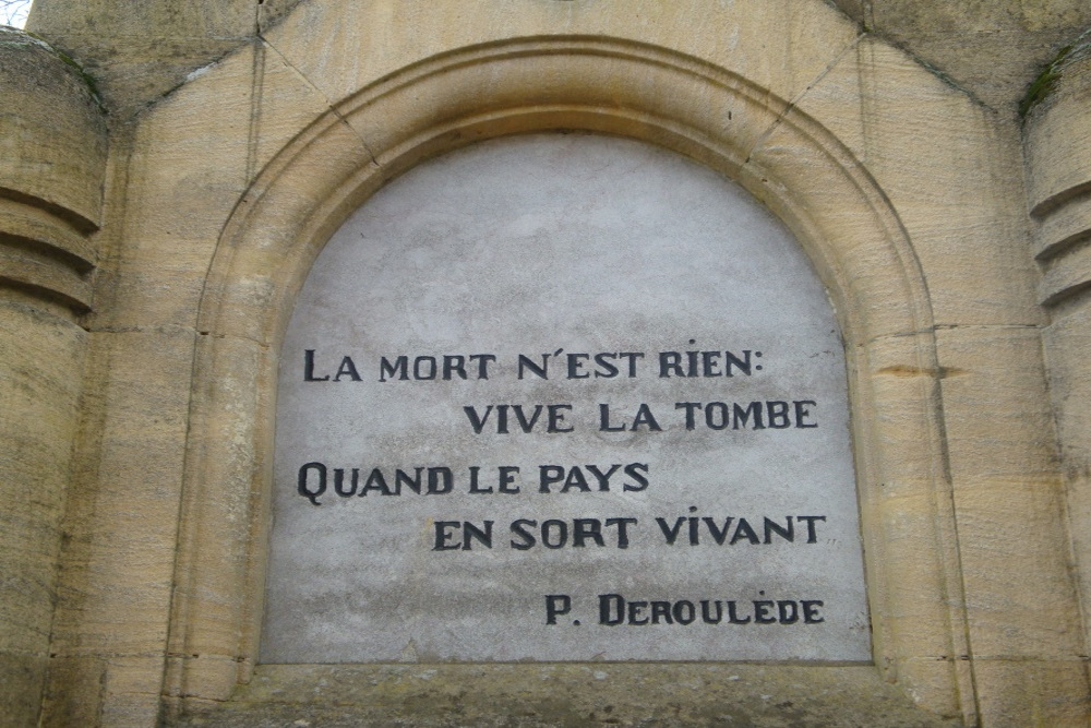 Monument Gesneuvelde Franse Soldaten Ethe	 #5