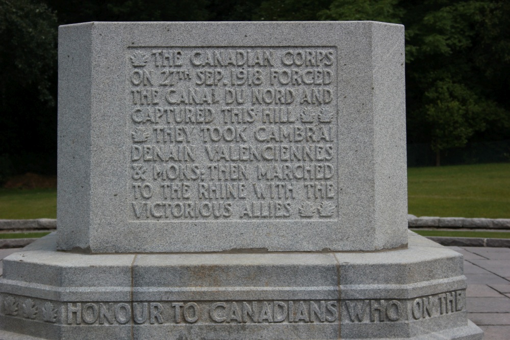 Bourlon Wood Canadian Battlefield Memorial Park #3