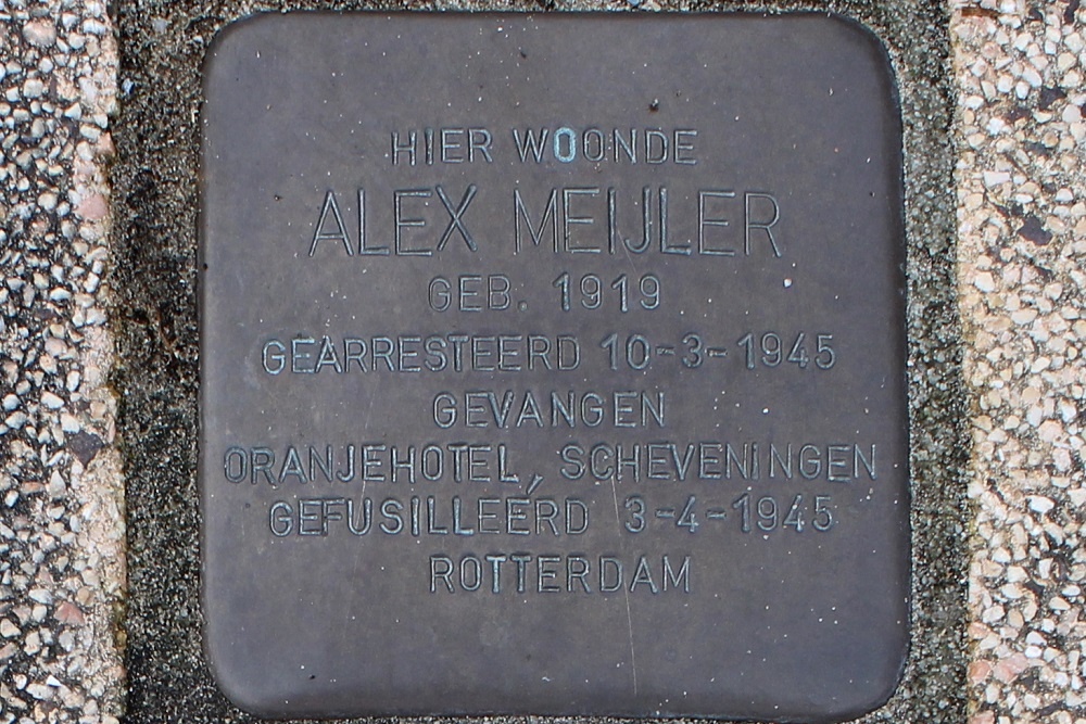 Stolperstein Atjehweg 10