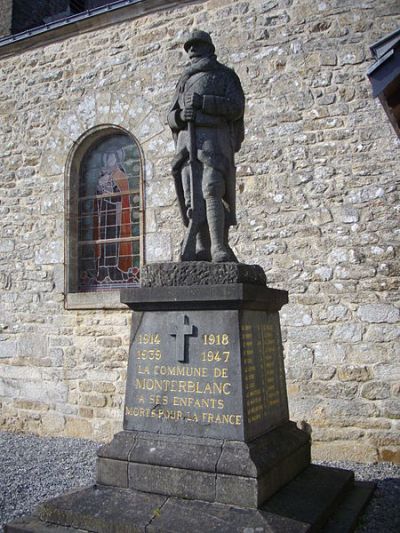 Oorlogsmonument Monterblanc #1