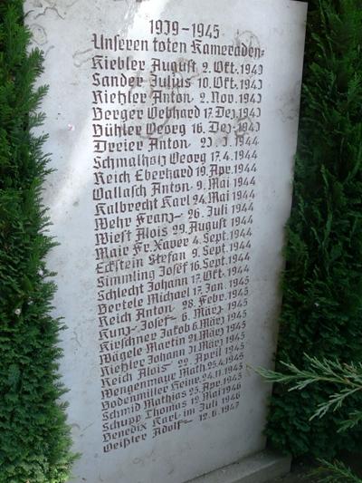 War Memorial Aitrach #4