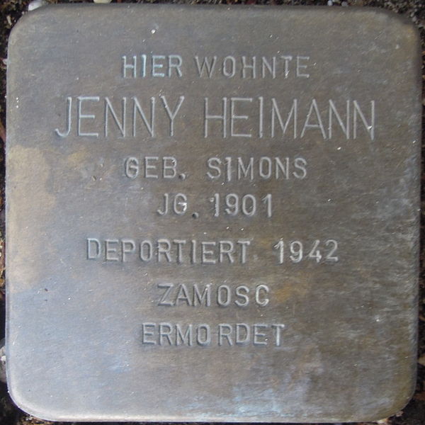 Stolpersteine Roggenmarkt 28 #1