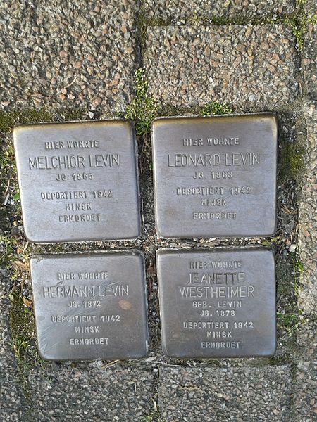Stolpersteine Hauptstraße 34
