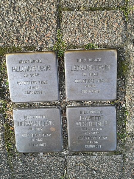 Stolpersteine Hauptstrae 34