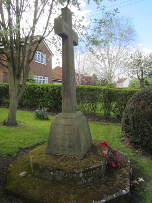 War Memorial Crathorne #3