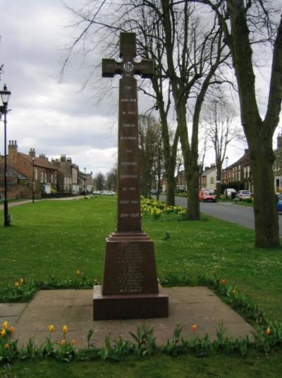 Oorlogsmonument Sowerby #1