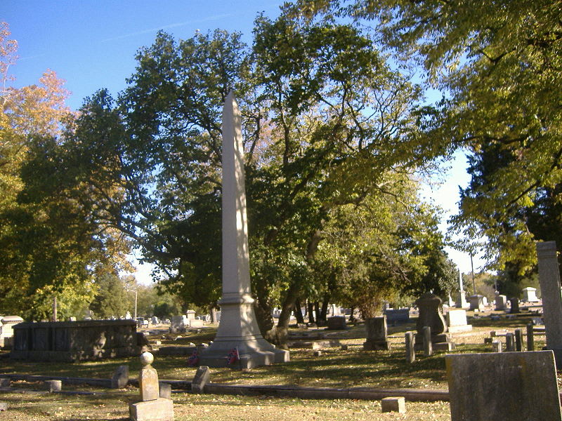 Geconfedereerden-Monument en Graven Oak Grove Cemetery #1