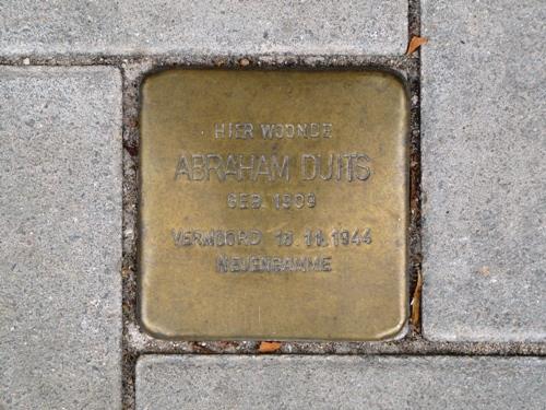 Stolperstein Johan de Wittstraat 31 #2