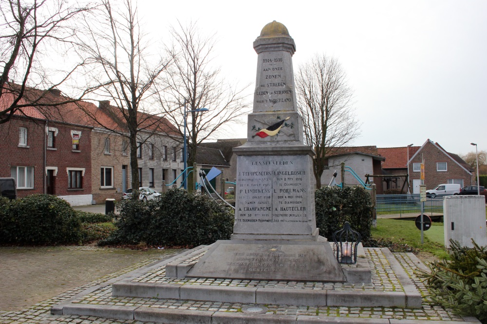 Oorlogsmonument Velm #1