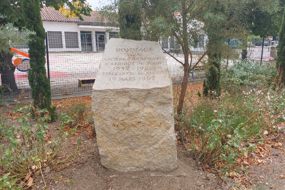 Memorial Algerian War Savigneux