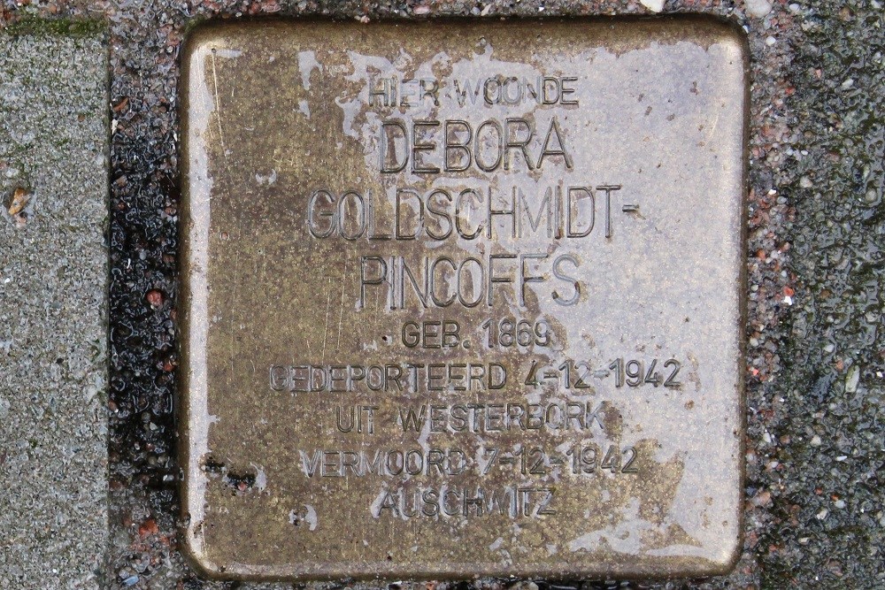 Stolpersteine Murillostraat 8 #4