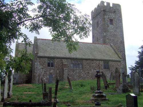 Oorlogsgraven van het Gemenebest Robeston Wathen Churchyard