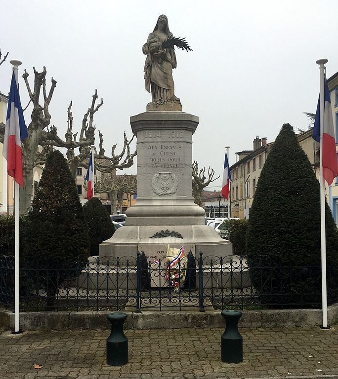 Monument Eerste Wereldoorlog Crest #1