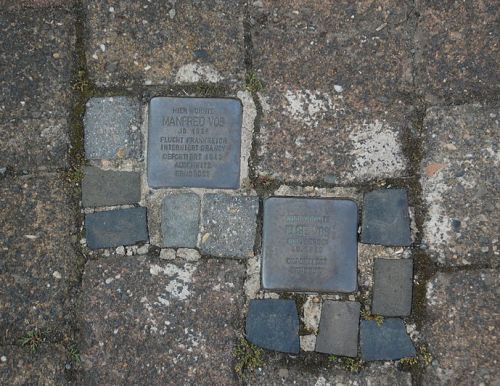 Stolpersteine Judenstrae 10 #1