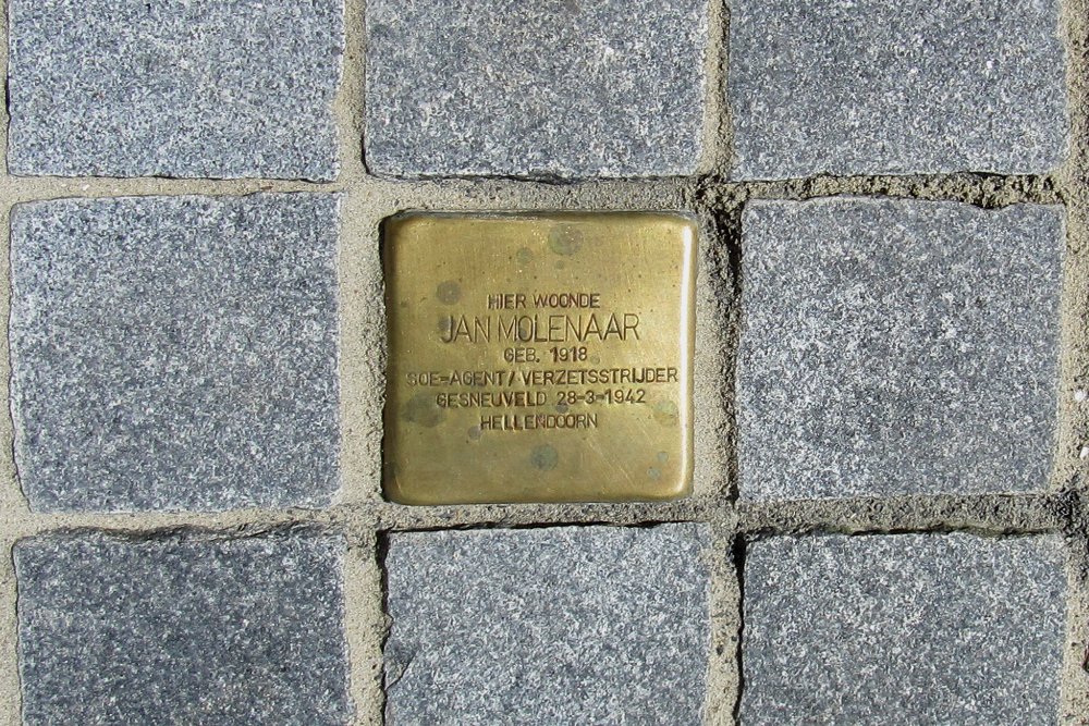 Stolperstein Piet Heinstraat 18