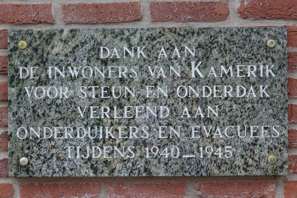 Oorlogsmonument Kamerik #4