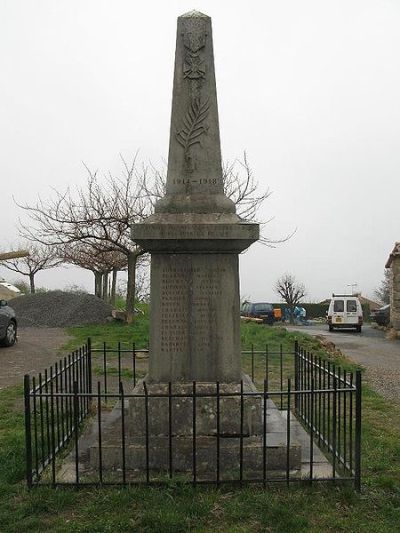 Oorlogsmonument Saint-Pierre-le-Déchausselat