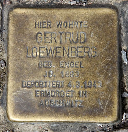 Stolpersteine Leopoldstrae 22 #2