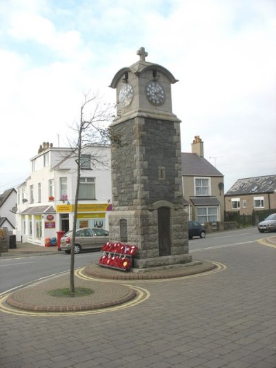 Oorlogsmonument Rhosneigr #1