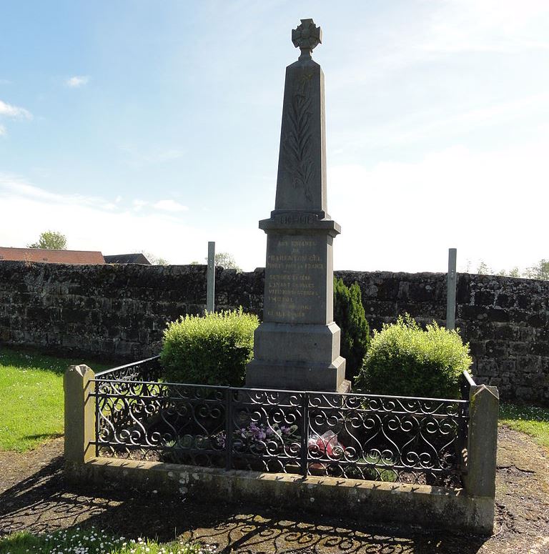 Monument Eerste Wereldoorlog Barenton-Cel #1