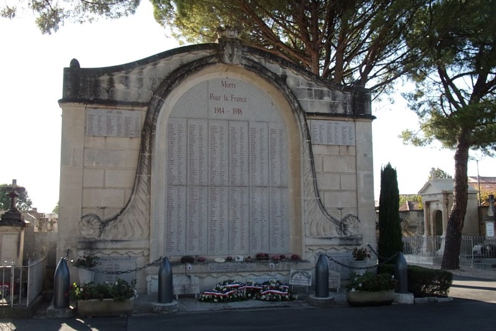 Oorlogsmonument Carpentras