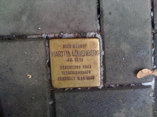 Stolperstein Eppendorfer Landstraße 98 #1