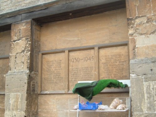 Memorials Fallen Minchinhampton