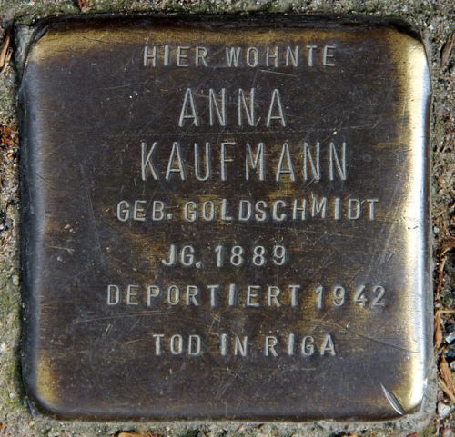 Stolpersteine Dieffenbachstraße 45 #2