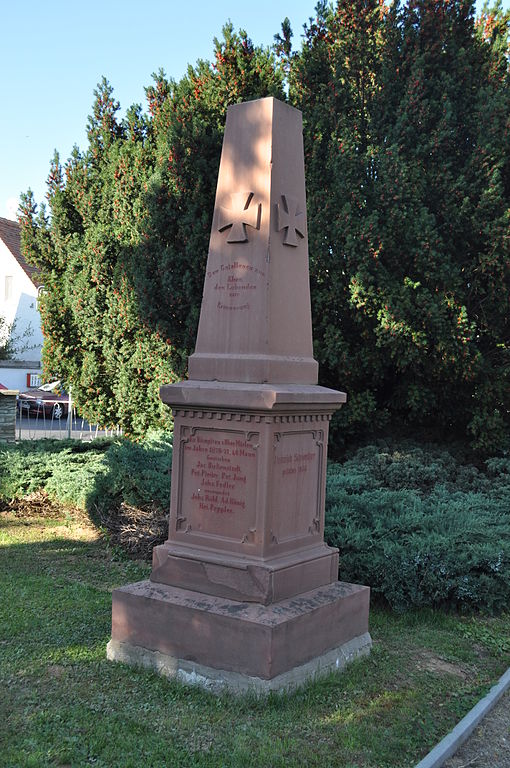 Monument Frans-Duitse Oorlog Ober-Mörlen #1