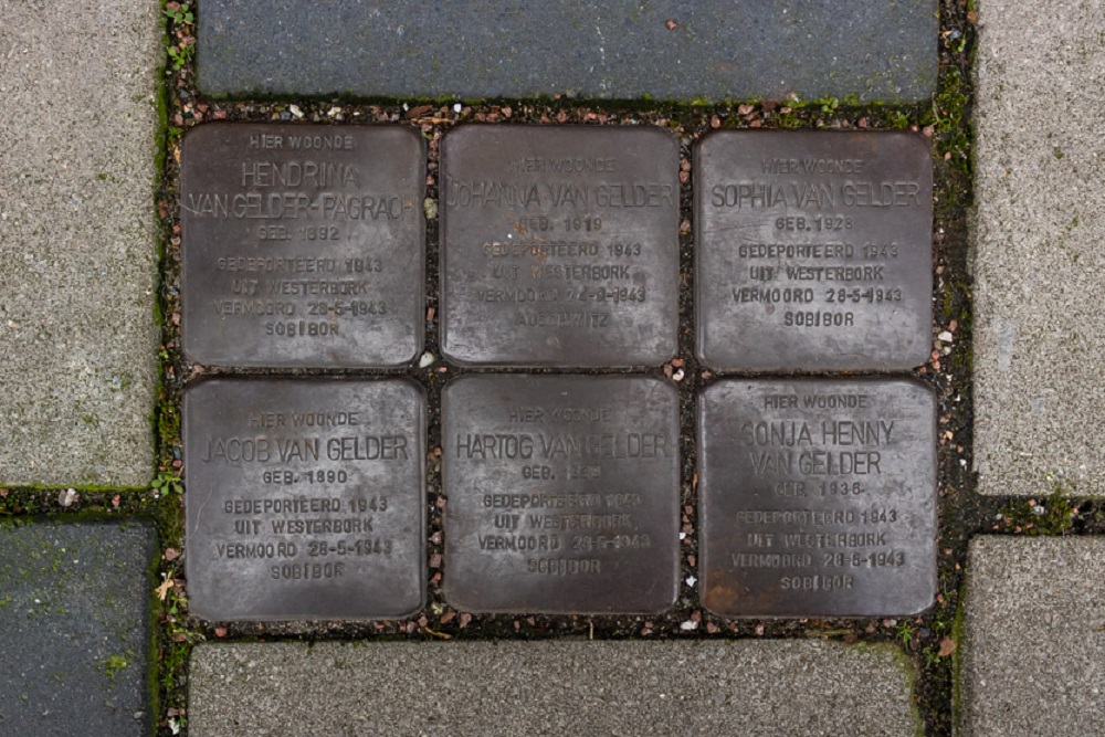 Stolpersteine Bornsestraat 35 #1