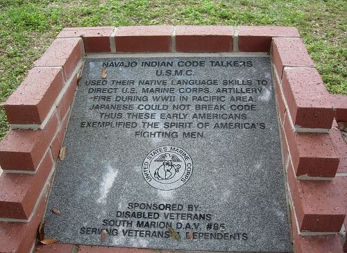 Memorial Navajo Indian Code Talkers #1