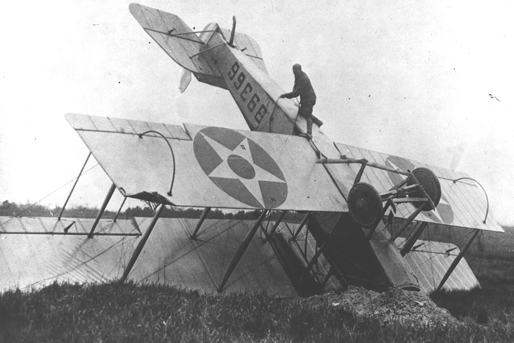 Crash Site Curtiss JN-4H 