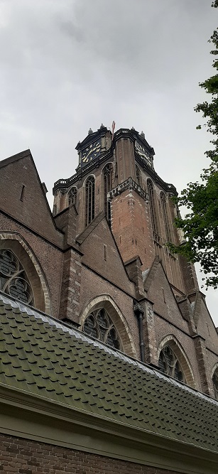 Bullet Impacts Grote of Onze-Lieve-Vrouwekerk Dordrecht #4