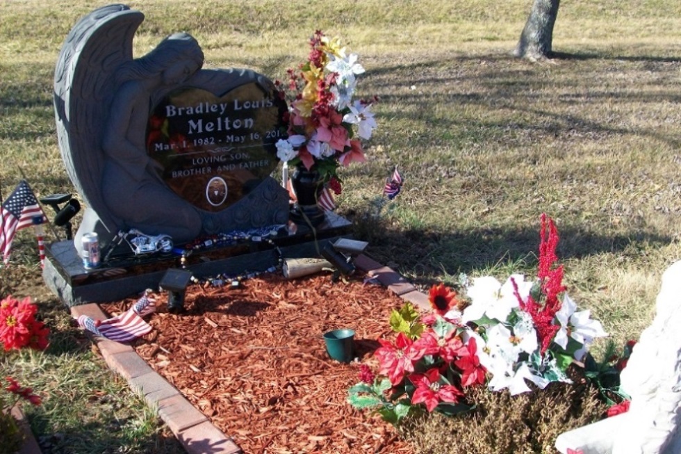 Amerikaans Oorlogsgraf Flat Grove Cemetery