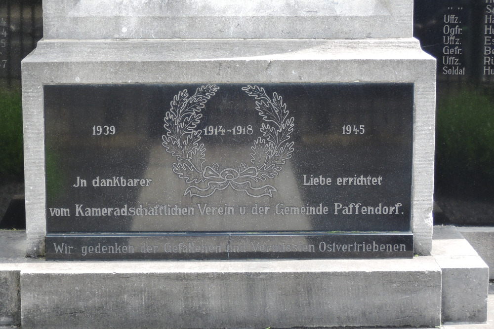 Oorlogsmonument Paffendorf #3