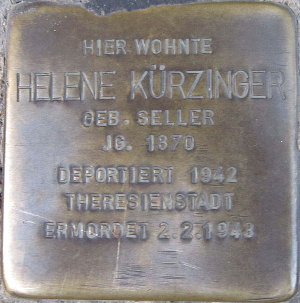 Stolperstein Semmelstrae 67