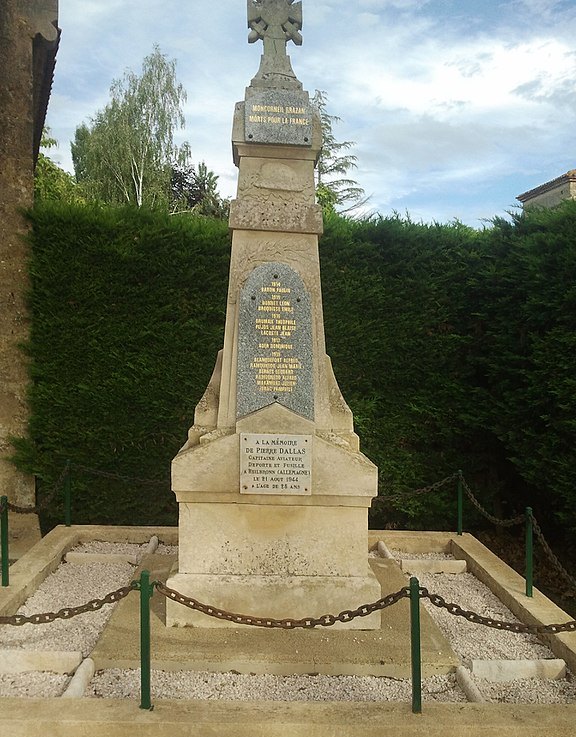 Oorlogsmonument Moncorneil-Grazan #1