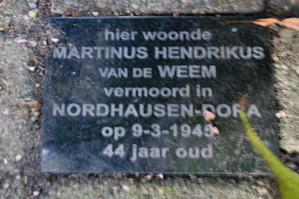 Memorial Stones Schimmelpenninckstraat 30 #3