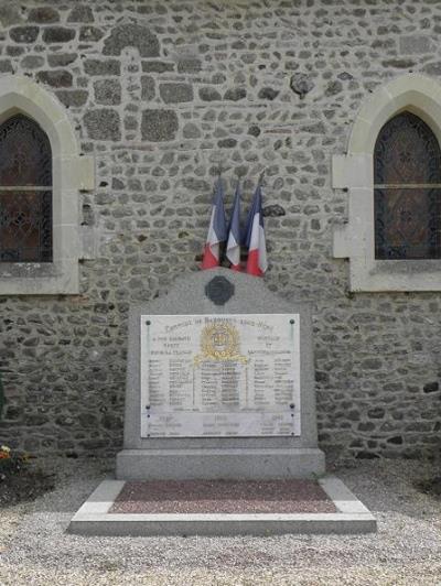 Oorlogsmonument Bazouges-sous-Hd