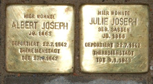 Stolpersteine Drususallee 81