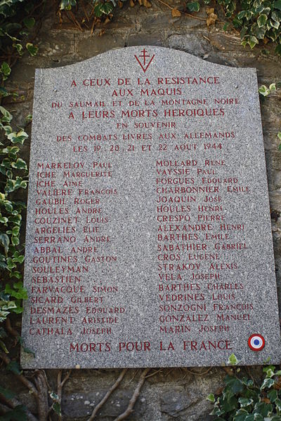 Memorial Killed Resistance Fighters #2