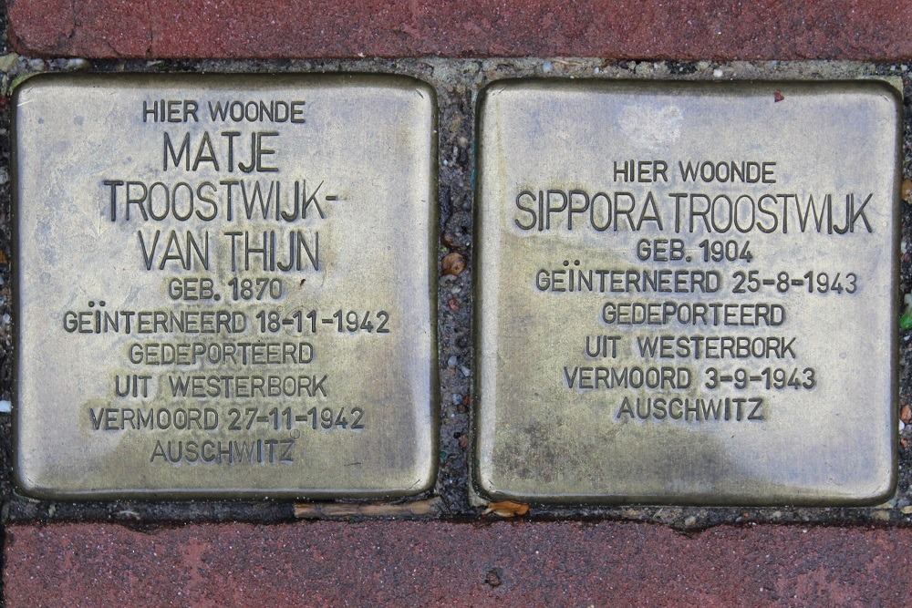 Stolpersteine Kraaipanstraat 29