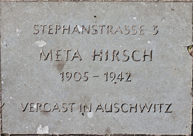 Memorial Stones Stephanstraße 3 #3
