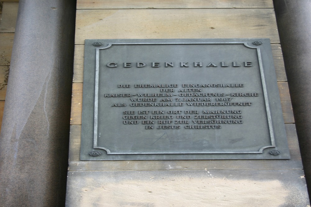 Memorial Kaiser-Wilhelm-Gedächtnis-Kirche #1