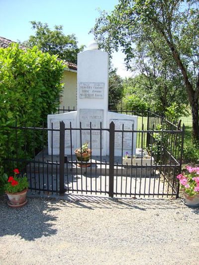 Oorlogsmonument Juilles